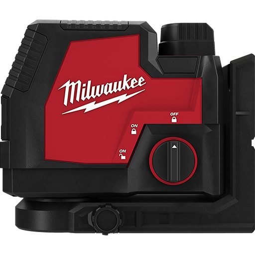 Milwaukee 3521-21 USB Rechargeable Green Cross Line Laser - Image 1