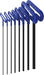 Eklind 55198 8 Pc Cushion Grip 9" Metric Hex T-Key Set - Image 1