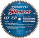 Tenryu SL-25572 10" Silencer-Series Saw Blade - Image 1