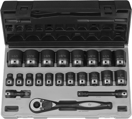 Grey Pneumatic 82622 1/2" Impact Duo-Socket Set