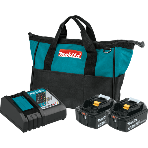 Makita BL1850BDC2 18V LXT Battery and Rapid Charger Starter Pack