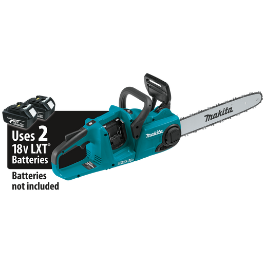 Makita XCU04Z 18V X2 (36V) LXT Lithium‑Ion Brushless Cordless 16" Chain Saw (Tool Only) - Image 1