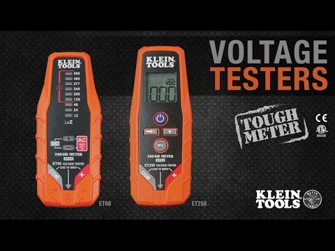 Klein ET250 AC/DC Voltage/Continuity Tester - Video 1