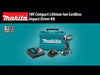Makita XT261M 18 Volt LXT 2-Tool Cordless Combo Kit Video 1