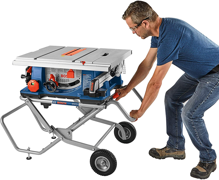 Bosch 4100XC-10 10" Worksite Table Saw with Gravity-Rise Wheeled Stand Image 4