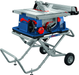 Bosch 4100XC-10 10" Worksite Table Saw with Gravity-Rise Wheeled Stand Image 1
