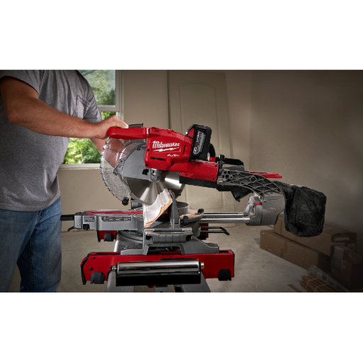Milwaukee 2734-20 M18 Fuel 10" Dual-Bevel Sliding Compound Miter Saw (Tool Only) - Image 2
