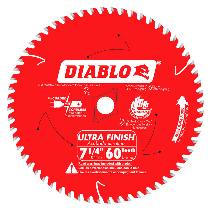 Diablo D0760X 7-1/4" Blade - Image 1