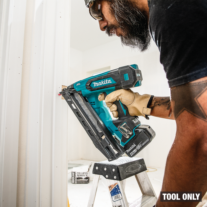 Makita XNB08Z 18V LXT 15 Gauge Angled Finish Nailer (Tool Only) - Image 5