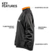 Klein 3079 Flame-Resistant Welding Jacket - X-Large - Image 2