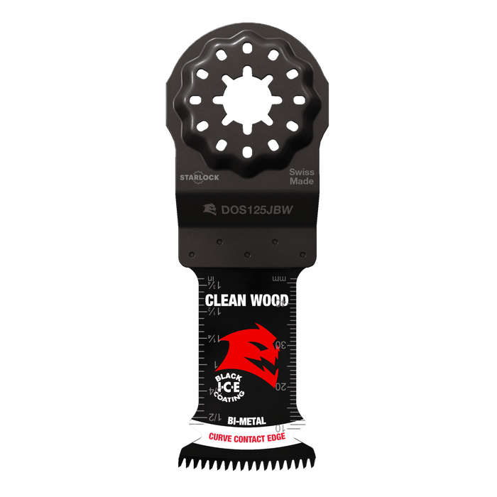 Diablo DOS125JBW 1-1/4" Demo Demon Starlock Bi-Metal Oscillating Blades - Image 1