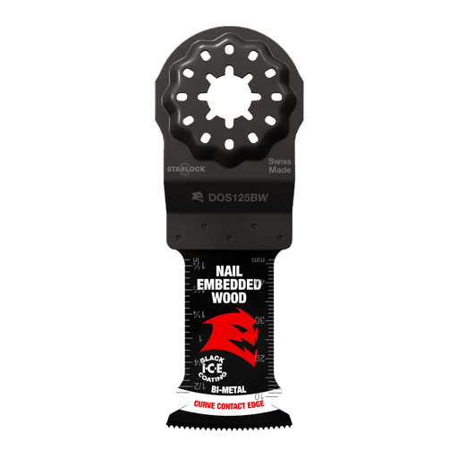 Diablo DOS125BW 1-1/4" Demo Demon Starlock Bi-Metal Oscillating Blades - Image 1