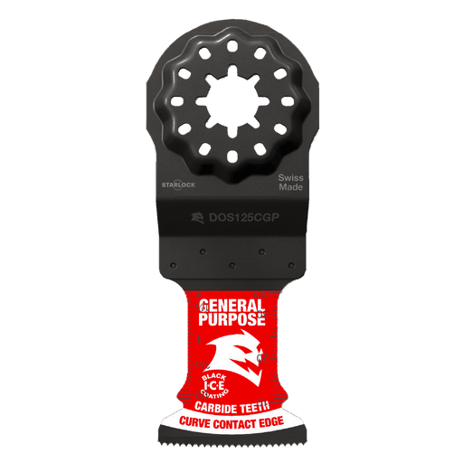 Diablo DOS125CGP 1-1/4" x 1-1/2" AMPED Demo Demon Starlock Carbide Teeth Oscillating Blades - Image 1