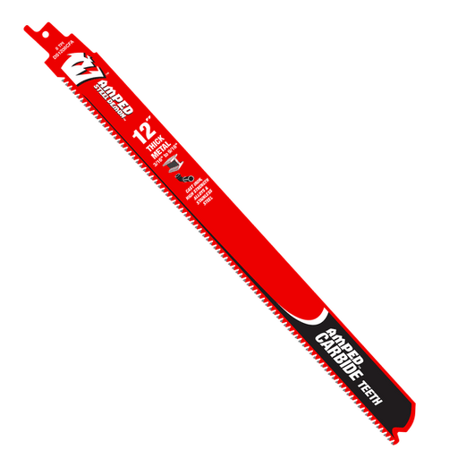 Diablo DS1208CFA 12" 8TPI AMPED Steel Demon Carbide Teeth Reciprocating Saw Blades - Image 1