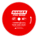 Diablo D1280CF 12" x 80-Tooth Steel Demon Cermet II Saw Blade for Thin Meta - Image 1