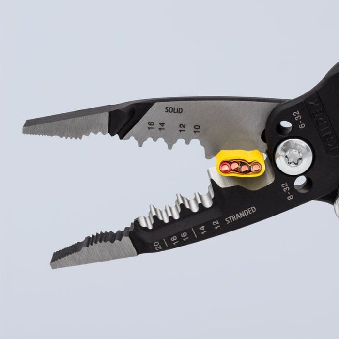 Knipex 13 71 8 8" Forged Wire Stripper 20-10 AWG - Image 6