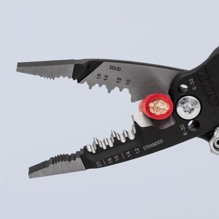 Knipex 13 71 8 8" Forged Wire Stripper 20-10 AWG - Image 5