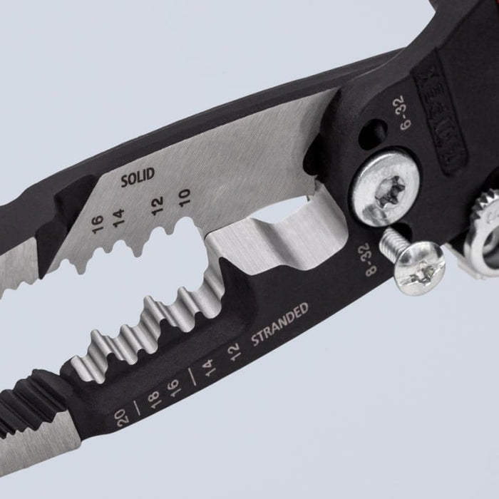 Knipex 13 71 8 8" Forged Wire Stripper 20-10 AWG - Image 9