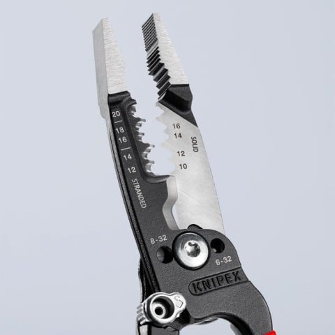 Knipex 13 72 8 8" Forged Wire Stripper - Image 4