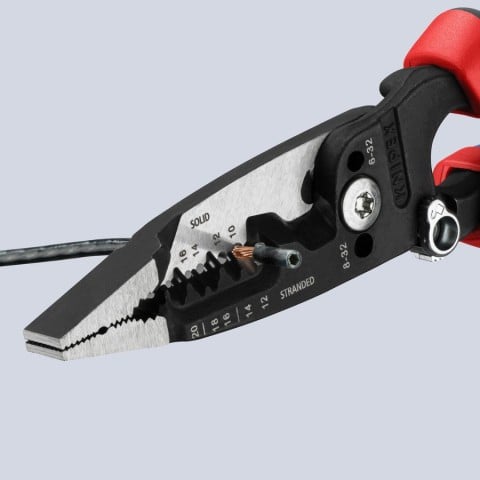 Knipex 13 72 8 8" Forged Wire Stripper - Image 5