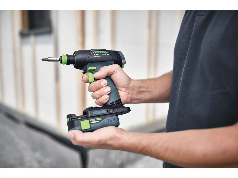 Festool 577607 T18+3-Basic Cordless Drill (Tool Only) - Image 6