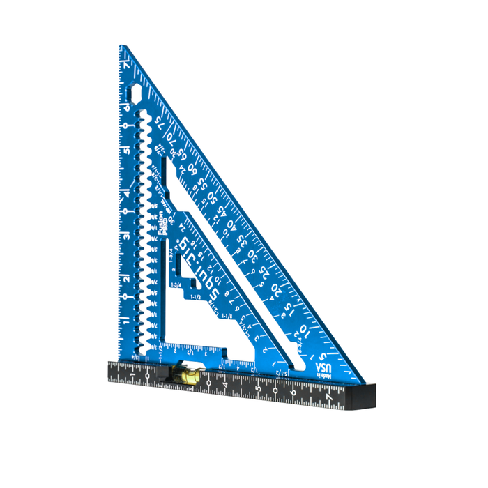 SquiJig Fusion 7-1/2" Pro Rafter Square - Blue - Image 2