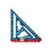 SquiJig Fusion 4.5" Mini Pro Rafter Square - RWB - Image 1