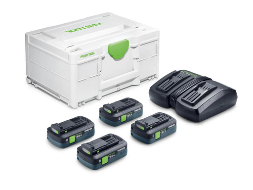 Festool 578946 18V SYS 18V 4xTBX4/TCL6DUO Energy Set - Image 1