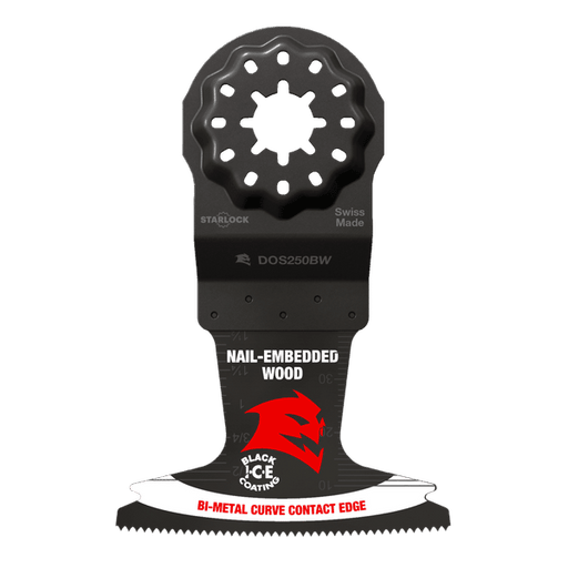 Diablo DOS250BW 2-1/2" Demo Demon Starlock Bi-Metal Oscillating Blades - Image 1