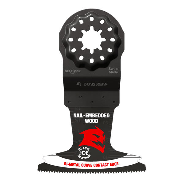 Diablo DOS250BW 2-1/2" Demo Demon Starlock Bi-Metal Oscillating Blades - Image 1