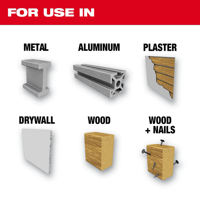 Milwaukee 49-22-4702 12 Piece HOLE DOZER Hole Saw Kit - Image 4
