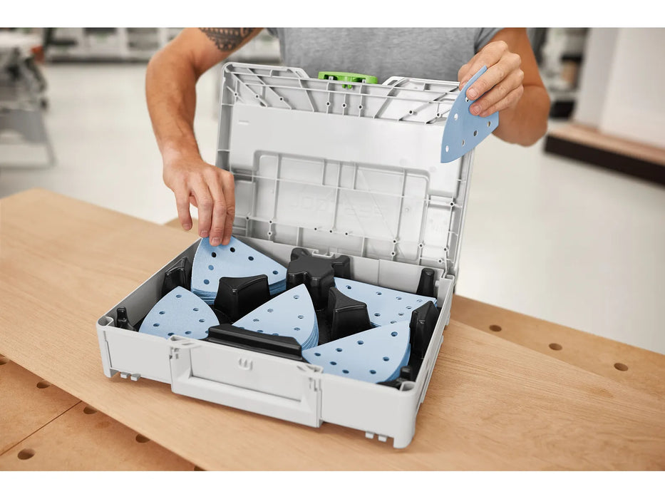 Festool 578195 Delta GR SYS Systainer3 Granat Abrasive Set - Image 5