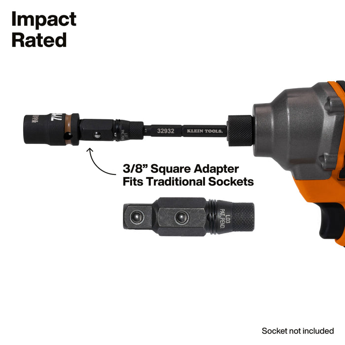 Klein 32517HD KNECT 17-in-1 Impact-Rated Hybrid Screwdriver / Nut Driver - Image 4