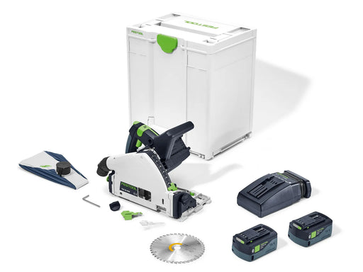 Festool 577677 TSC 55 5.0 KEBI-F-Plus Plunge Cut Track Saw - Image 1
