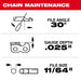 Milwaukee 49-16-2750 8" Pruning Saw Replacement Chain - Image 4