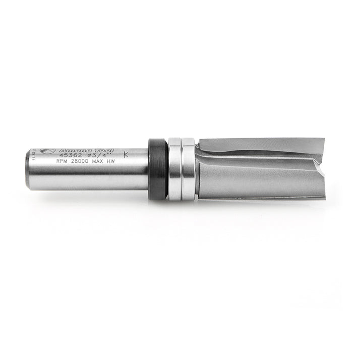 Amana 45362 Down Shear Face Plunge Template Bit with Upper Ball Bearing - Image 2