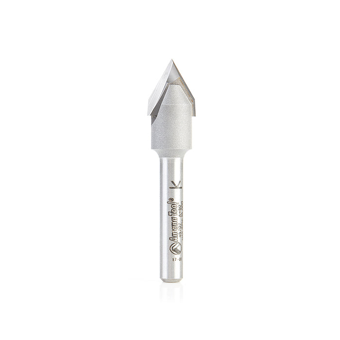 Amana 45707 Sign Making V-Groove Router Bit - Image 1