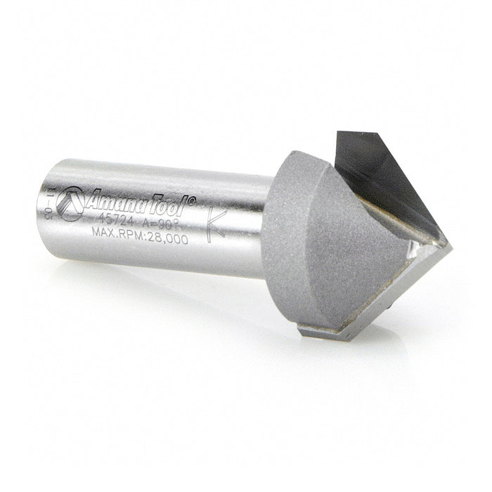 Amana 45724 Sign Making V-Groove Router Bit - Image 3