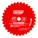 Diablo D0532F 5-7/8" x 32-Tooth Steel Demon Saw Blade for Medium Metal - Image 1