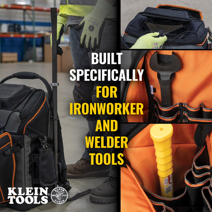 Klein 55665 Tradesman Pro Ironworker and Welder Backpack - Image 5