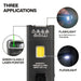 Klein 56074 Rechargeable Slim-Profile LED Pocket Flashlight with Laser - Image 2