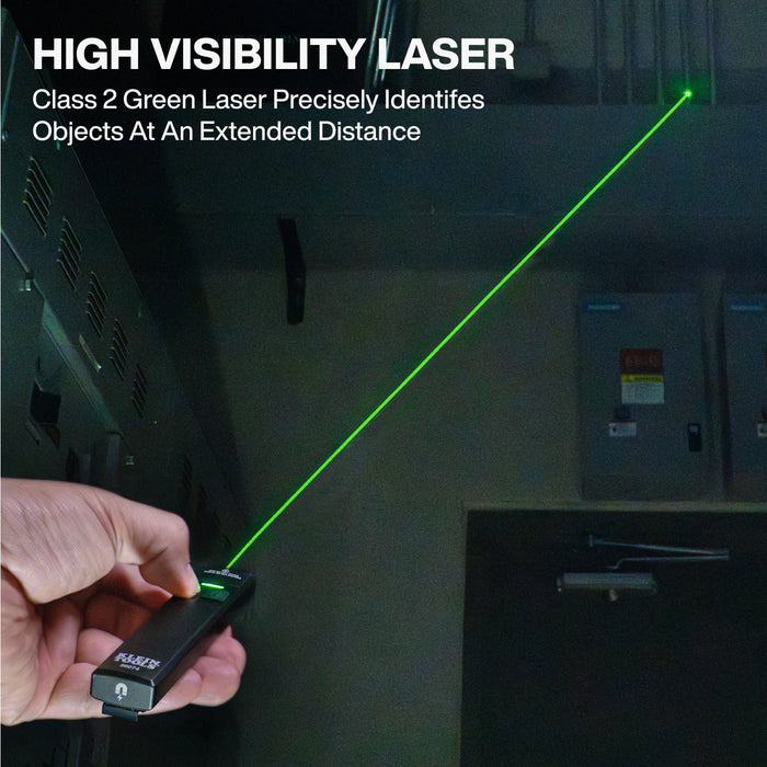 Klein 56074 Rechargeable Slim-Profile LED Pocket Flashlight with Laser - Image 5