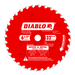 Diablo D0632GPA 6-1/2" x 32-Teeth Carbide Saw Blade for Wood and Metal - Image 1