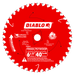 Diablo D0641A 6-1/2" x 40-Teeth Finish Trim Saw Blade for Wood - Image 1