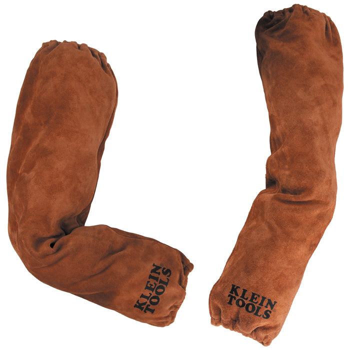 Klein 60834 Flame-Resistant Leather Welding Sleeves - Image 4