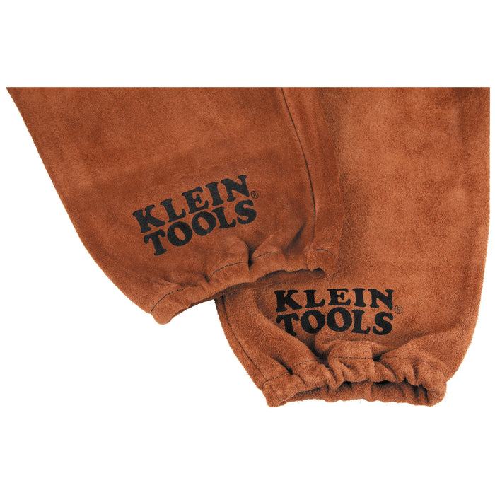 Klein 60834 Flame-Resistant Leather Welding Sleeves - Image 3