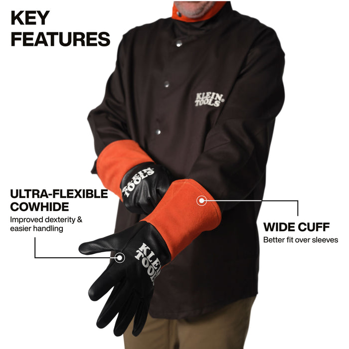 Klein 60912 TIG Welding Gloves - Large - Image 2