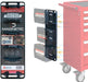 StealthMounts Milwaukee Red Magnetic Battery Board - Image 1