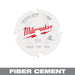 Milwaukee 48-40-0670 6-1/2" 4T Fiber Cement Track Saw Blade - Image 1