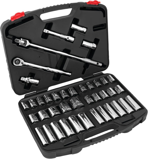 Performance Tool W32905 40 Piece 1/2" Drive Mechanic's Socket Set - Image 1